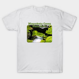 Maquoketa Caves State Park, Iowa T-Shirt